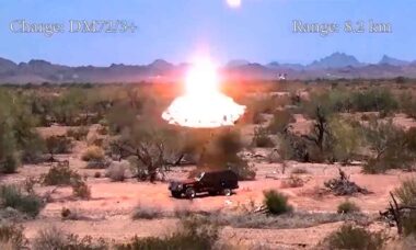 Vídeo mostra a destruição das novas munições RALEC F3 enviadas da França para a Ucrânia