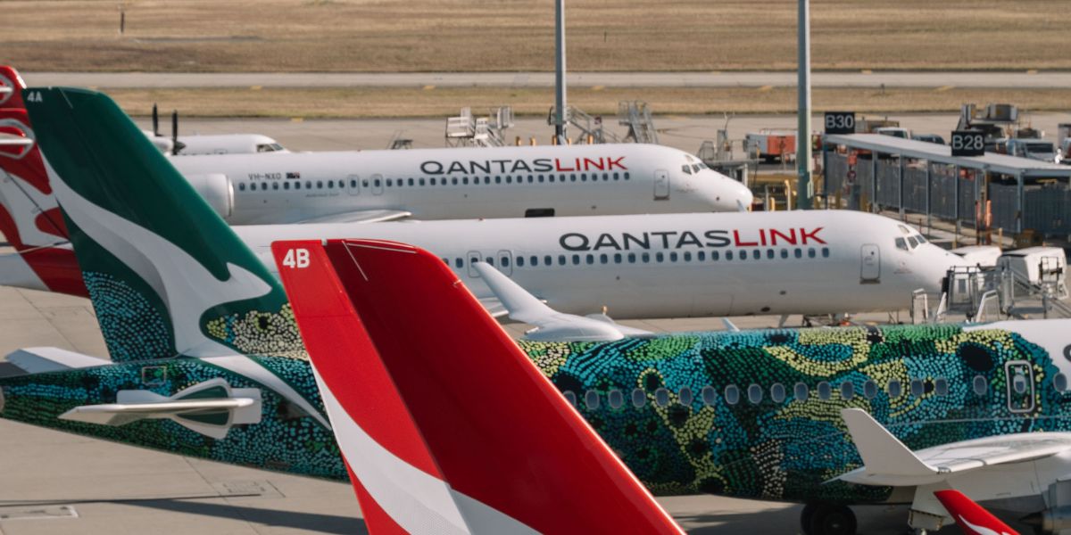 Foto av tveksam måltid från Qantas Airways väcker kontrovers på sociala medier