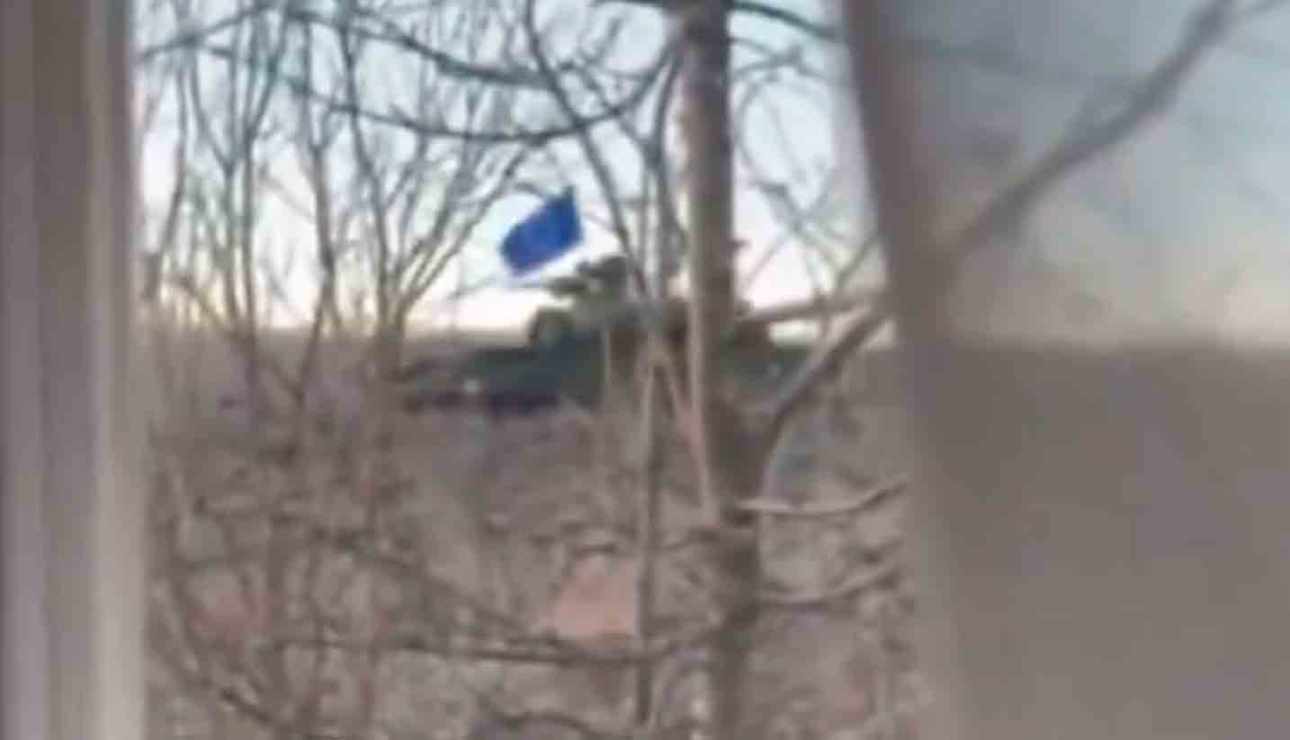 Video: Vechten Russen tegen Russen in Belgorod? Foto's en video: Twitter @visegrad24