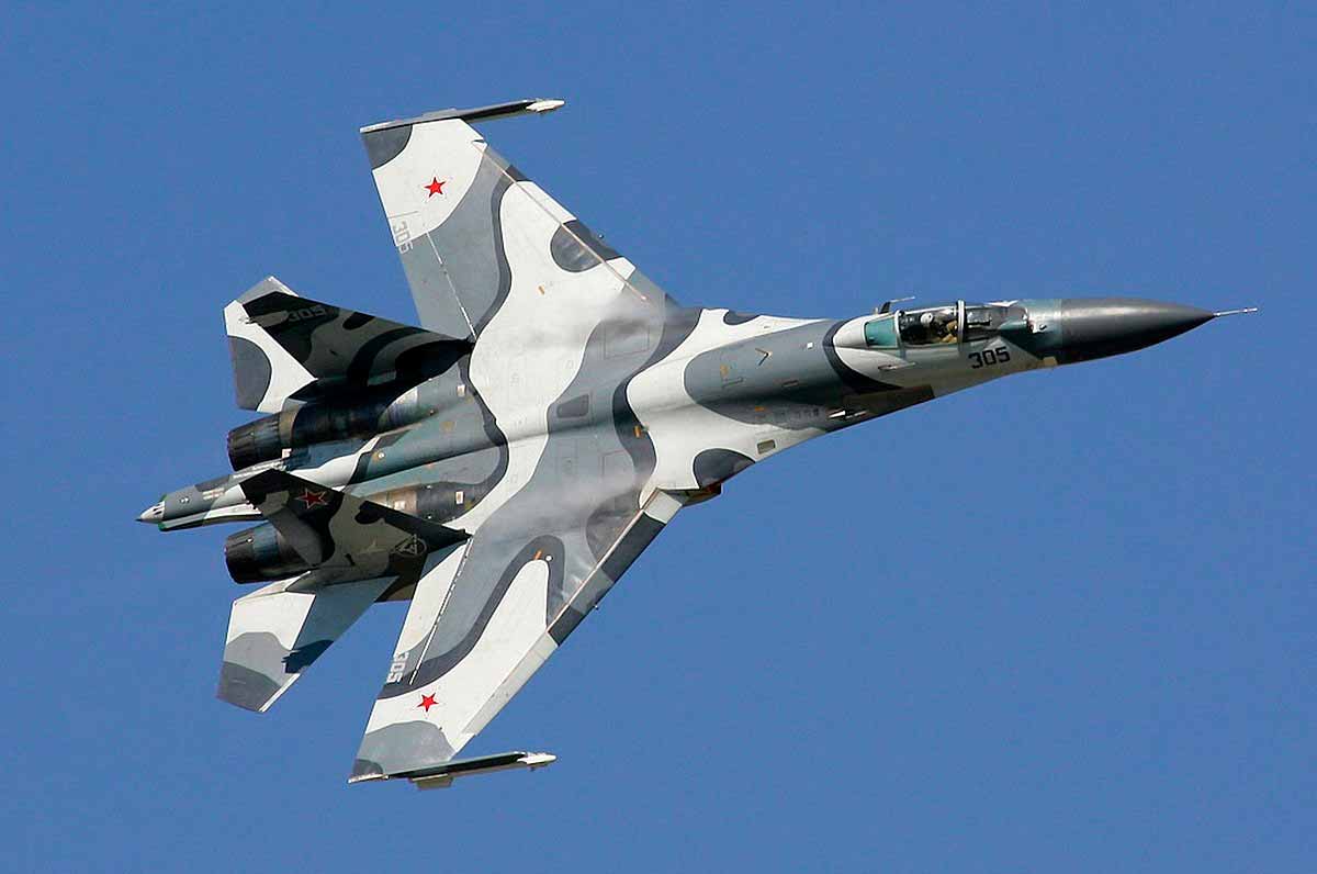Sukhoi Su-27. Bild: Wikimedia