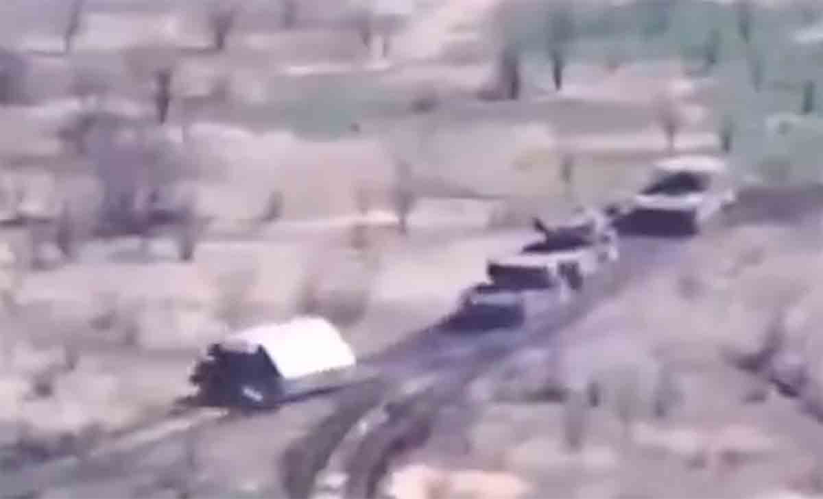 Video: Tanks met bizarre uitstraling verschijnen op het slagveld in Oekraïne. Foto en video: Twitter @clashreport reproductie