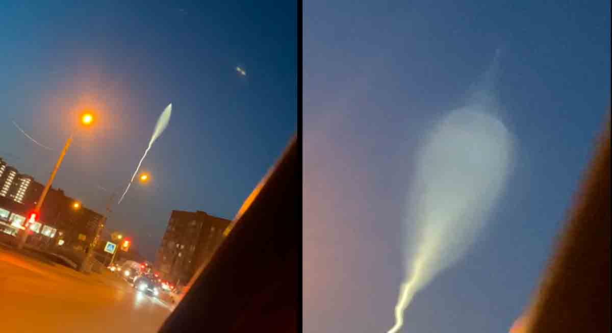 Rusko vypustilo mezikontinentální balistické rakety základny Kapustin Jaru. Video a fotografie: Telegram @SputnikInt / @mod_russia_en