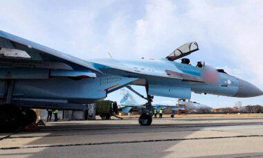 Su-35S. Fonte e imagens: Telegram  uac_ru