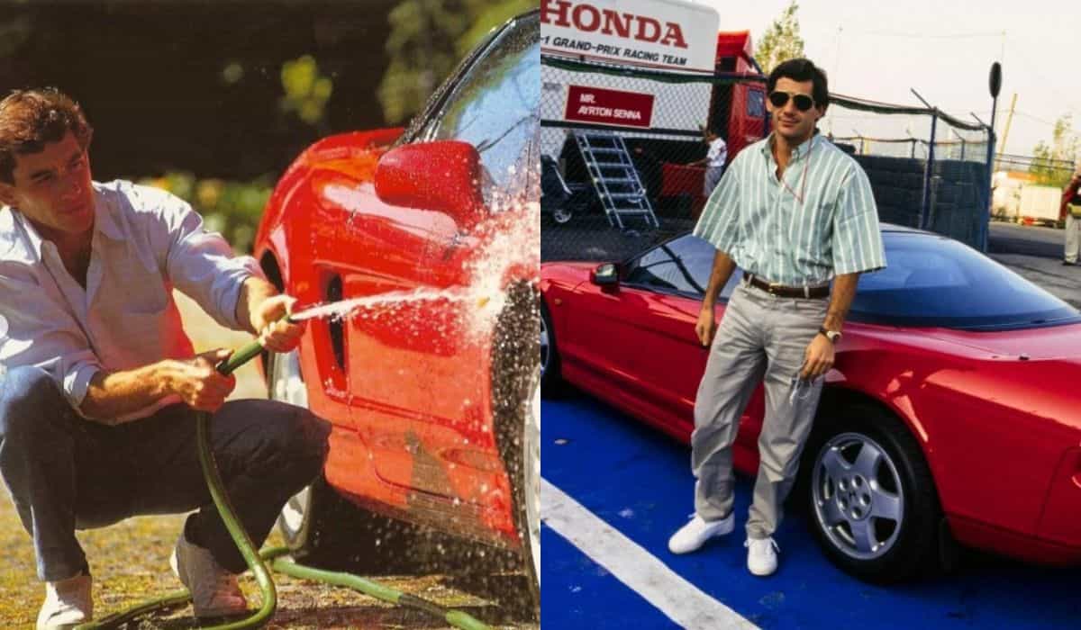 Honda NSX Ayrtona Senny, osobisty samochód kierowcy, wystawiony na sprzedaż za milionową kwotę