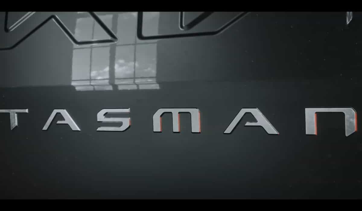 Kia reveals the name of its new pickup: Tasman, with advanced structure