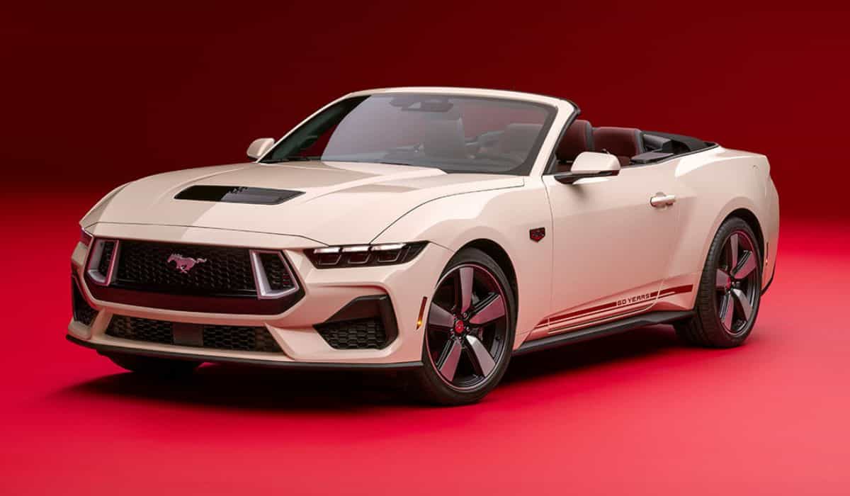 Ford Mustang celebrates 60 years with special anniversary edition