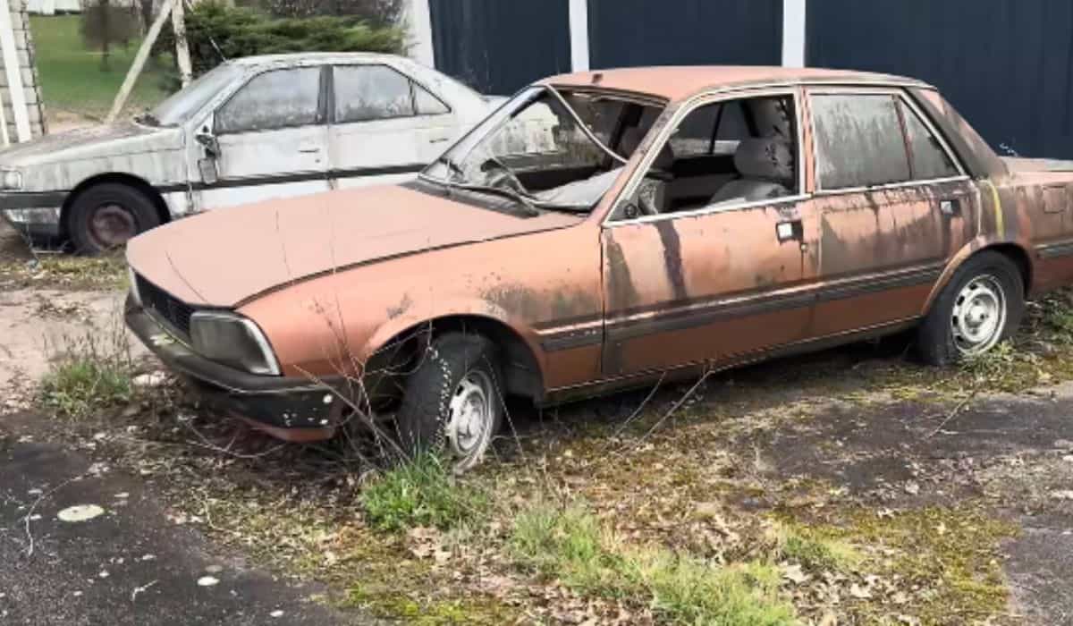 Video reveals abandoned Peugeot dealership in France with a 'graveyard' of classic cars