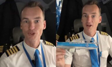 Piloto viraliza no TikTok ao explicar sobre turbulência: 'parte natural do voo'