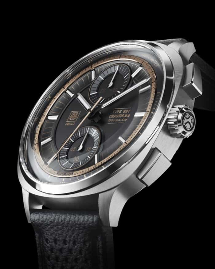 rec watches lanserer limited edition-klokke med aluminium fra ayrton sennas f1-bil