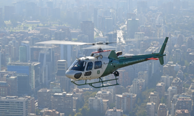 Airbus Helicopters entrega o primeiro H125 para Carabineros do Chile. Foto: Airbus Helicopters