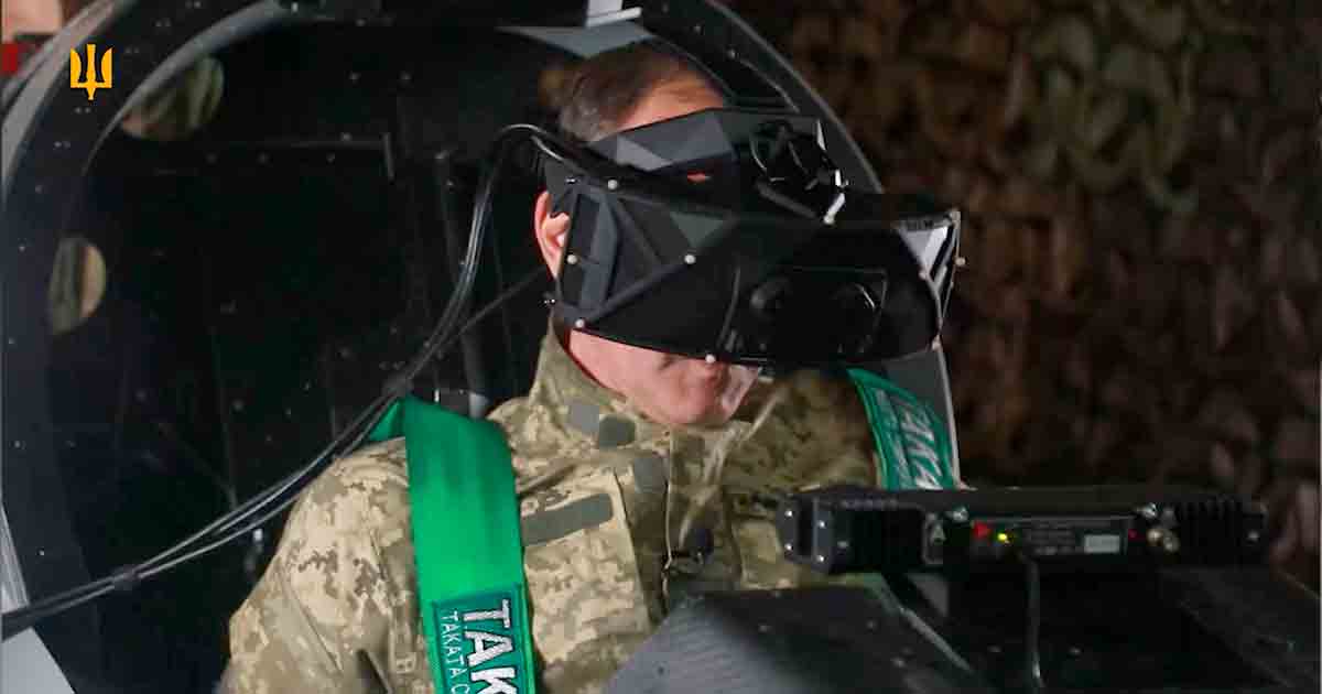 Video: La Repubblica Ceca ha consegnato un simulatore di caccia F-16 all'Ucraina. Immagini: Telegram / ComAFUA
