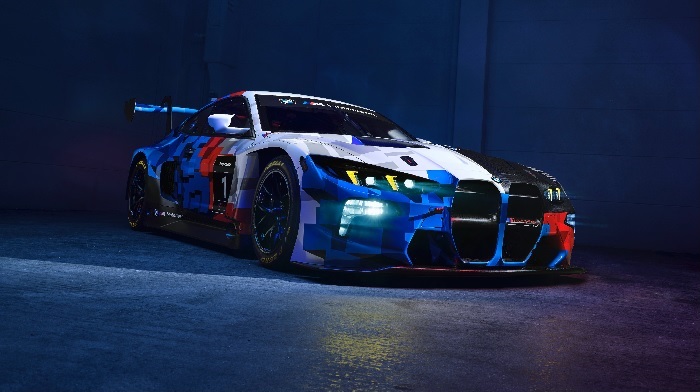 改良を施した新しいM4 GT3 EVOの紹介。写真：リプロダクションTwitter | X @BMWMotorsport