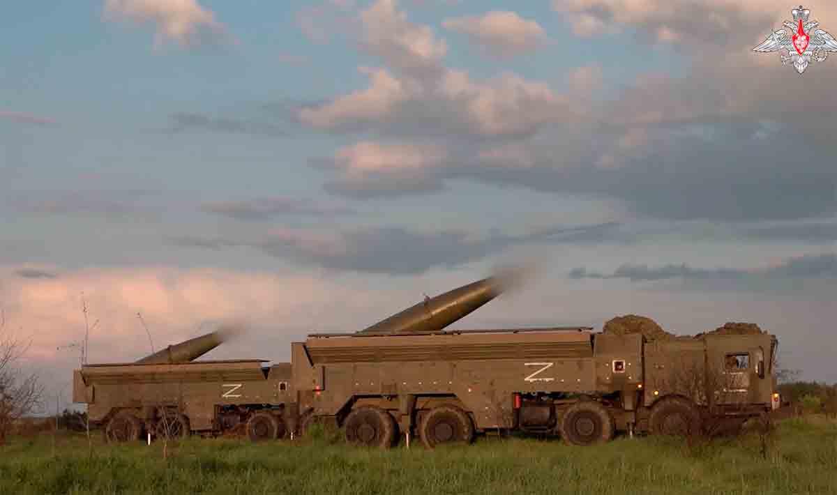 ビデオ：ロシア、ウクライナ国境近くで戦術核兵器の演習を実施。写真とビデオ: t.me/mod_russia_en