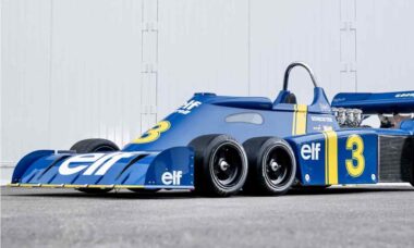 Carro mais 'bizarro' da F1, Tyrrell P34 de 1977 é leiloado por mais de US$ 1,1 milhão