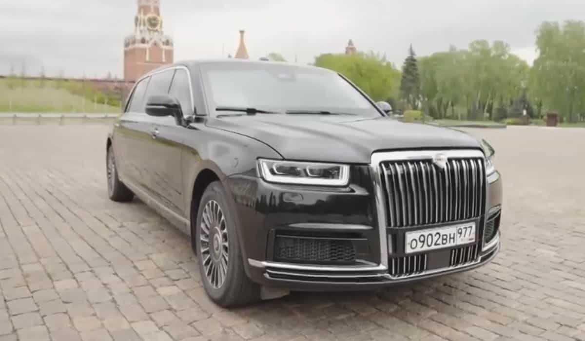 Aurus Senat: Lyxlimousin, kallad 'ryska Rolls-Royce', följer med Putin i ny mandatperiod