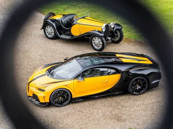 Bugatti unveils the Chiron '55 One of One' in tribute to Jean Bugatti's Type 55 Super Sport (Instagram / @bugatti)