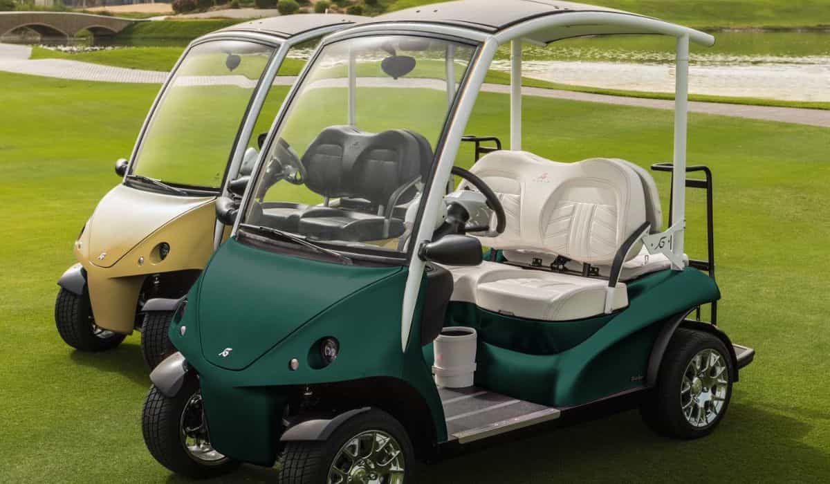 Garia a apporté beaucoup d'innovation dans le monde des voiturettes de golf. Photo : Reproduction Instagram @gariagolfcar