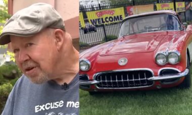 Idoso tem seu clássico Chevrolet Corvette 1959 roubado em plena luz do dia