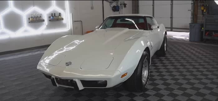 corvette c3 abandoned for 45 years surprises after complete cleaning
