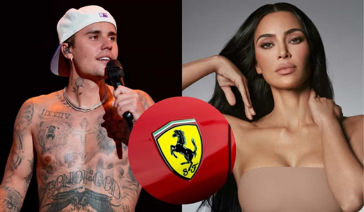 Ferrari impone restrizioni a Justin Bieber e Kim Kardashian per violazioni di regole con i loro modelli