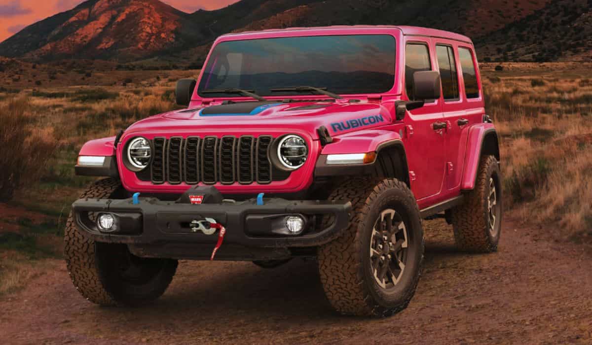 Jeep Gladiator 2024 führt neue Tuscadero-Pinkfarbe ein und bestätigt Hybridversion für 2025
