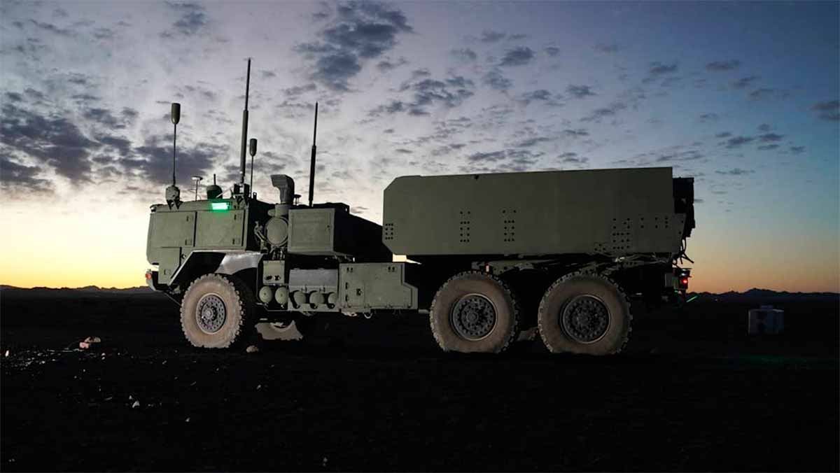 Video: US-Armee stellt autonomen unbemannten Raketenwerfer vor. Foto und Video: Telegram / ssternenko