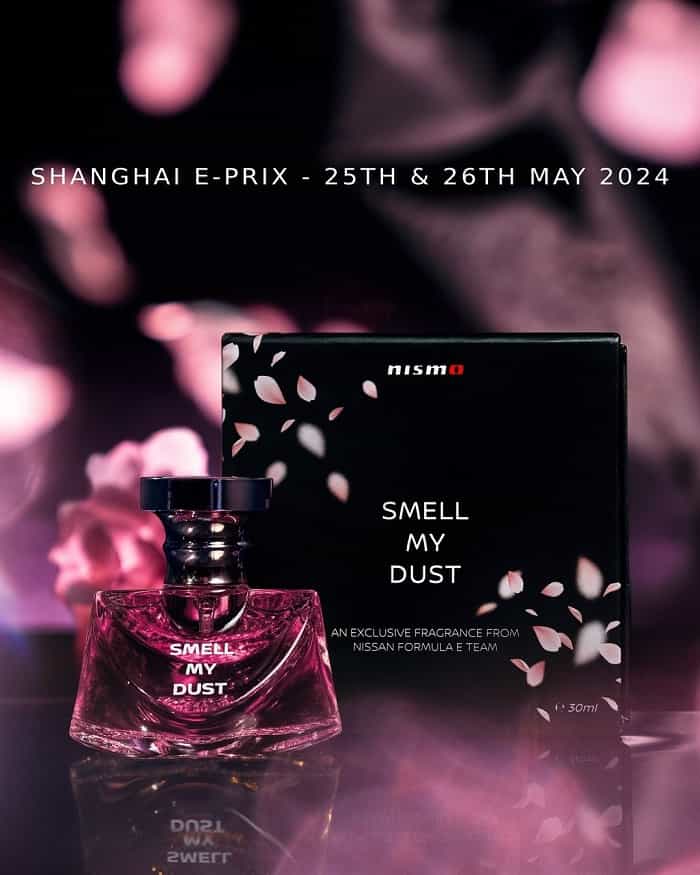 日産が驚きの香水を発売、タイヤの匂いと桜の花の香りを約束します（Instagram / @nismo）