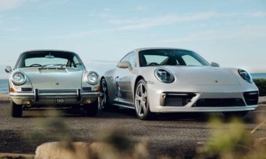 Hybridversionen kommer att inleda en ny era. Foto: Officiell Porsche-webbplats Reproduktion