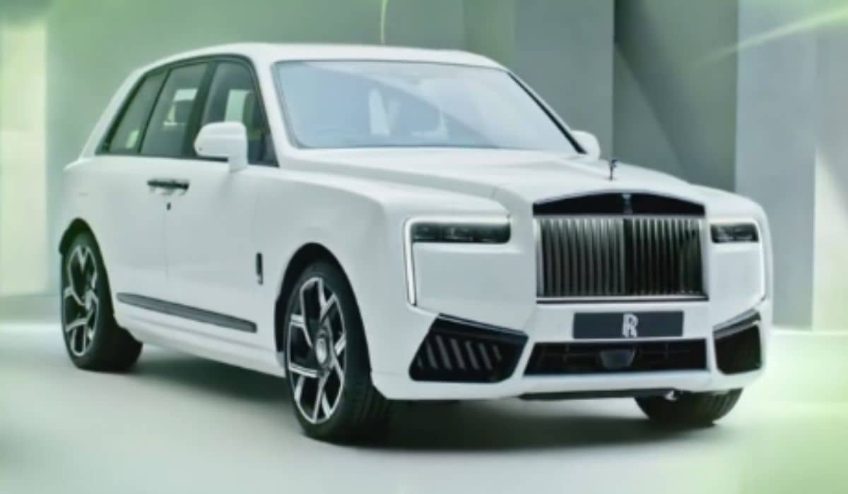 Dess innovativa design och kraftfulla motor imponerar. Foto: Reproduktion Facebook Rolls-Royce Motor Cars