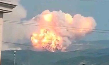 Vídeo mostra explosão durante testes do foguete reutilizável Tianlong-3 na China. Foto e vídeo: Reprodução Twitter @nssdatta