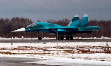 Su-34. Foto: Telegram / uac_ru