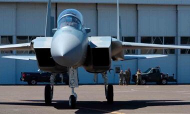 F-15EX Eagle II. Foto e vídeo: Divulgação / Boeing