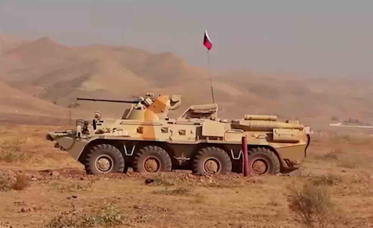 BTR-82A. Foto og video: Rosoboronexport