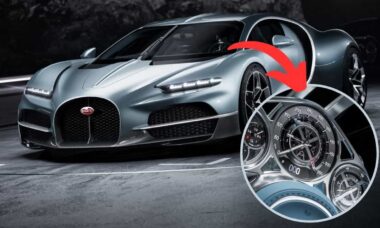 Bugatti Tourbillon conta com painel mecânico sofisticado com instrumentos de relojoeiros suíços