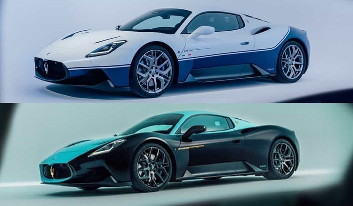 Maserati launches the MC20 Icona and Leggenda in limited editions to celebrate 20 years of the MC12