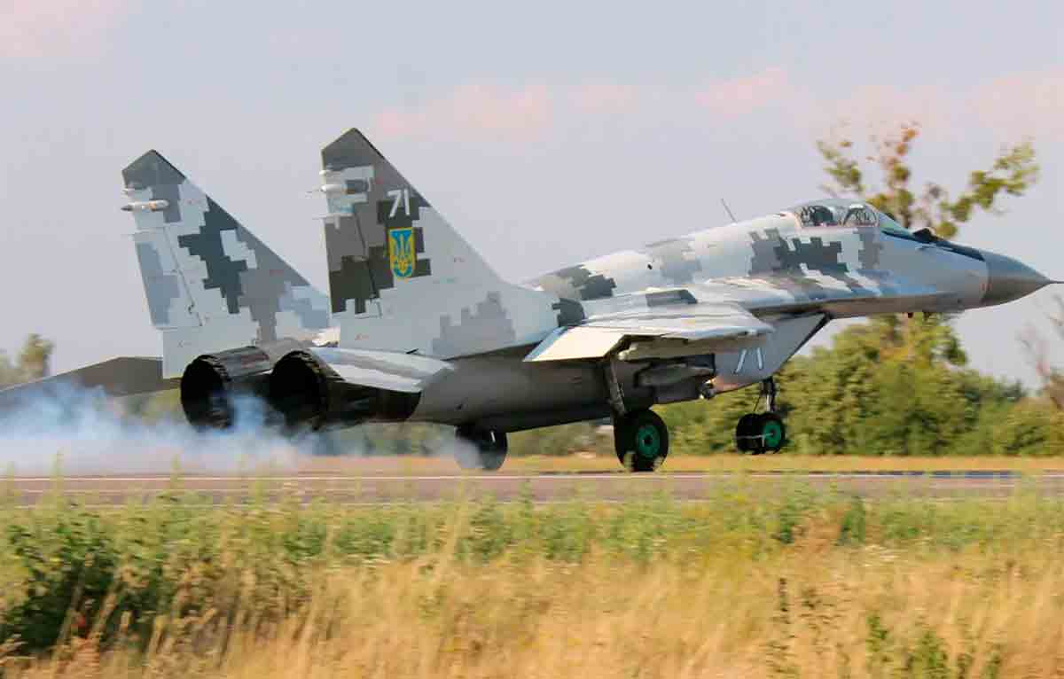 MiG-29 ucraino. Foto: goodfon