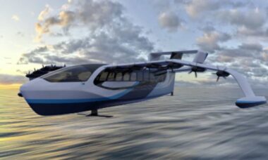 Seagliders elétricos, 'barco voador do futuro', pode revolucionar o transporte aquático