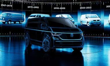 Volkswagen anuncia o novo Transporter 2025: maior, mais potente e design inovador