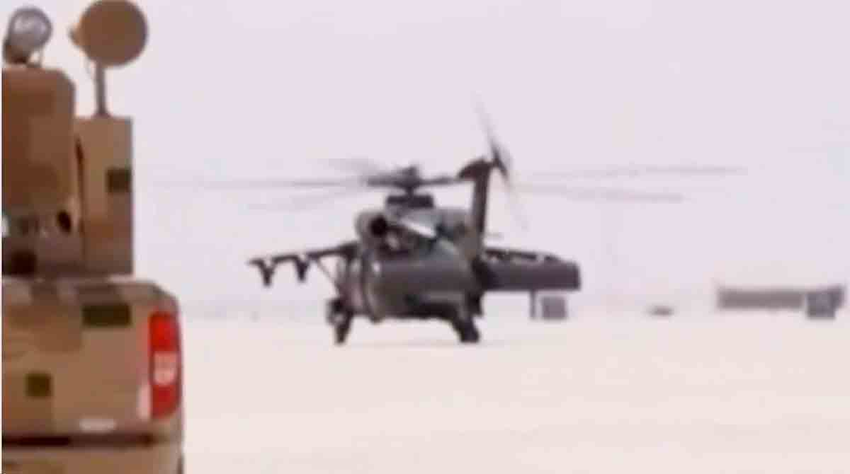 Video: Ny Z-20W angrepshelikopter sett i Kina. Twitter @Nickatgreat1220