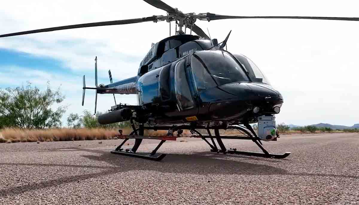 Bell 407M. Foto und Video: Twitter @BellFlight