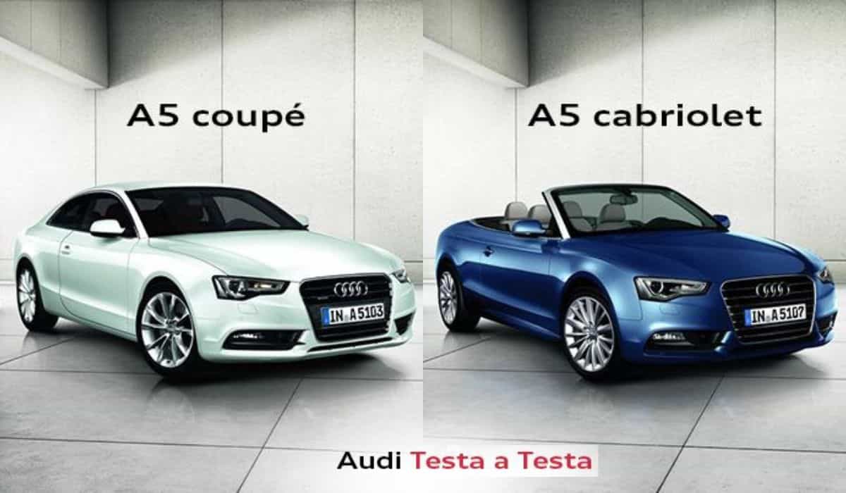 A5 Coupé og Cabriolet. Foto: Reproduktion X - Twitter @AudiIT