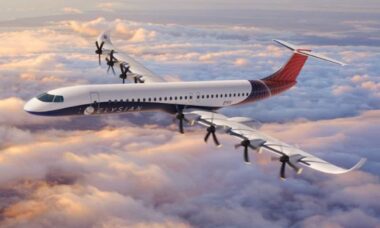 Startup holandesa revoluciona a aviação ao apresentar avião elétrico com capacidade de 90 passageiros