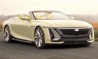 Sollei: electric convertible with luxurious design. Photo: Reproduction Instagram @cadillac