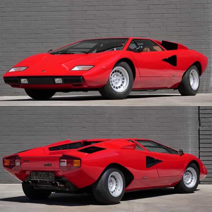 Rockstar Rod Stewart's Lamborghini goes up for auction with bids exceeding $500,000 (Instagram / @bringatrailer)