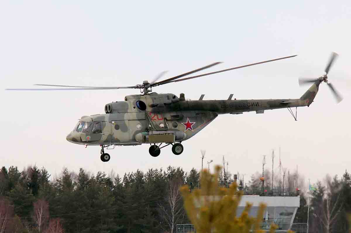 Hélicoptère Mi-8. Photo : Wikimedia