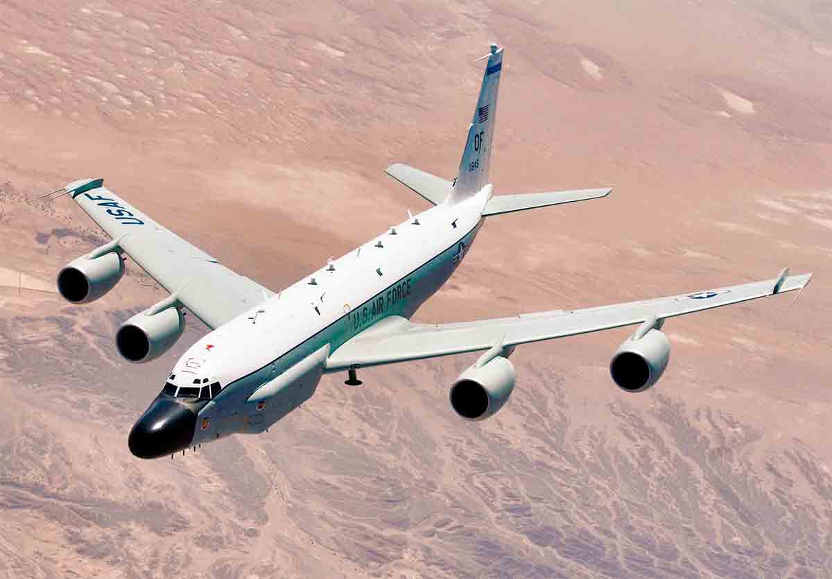 Boeing RC-135W. 照片：Wikimedia