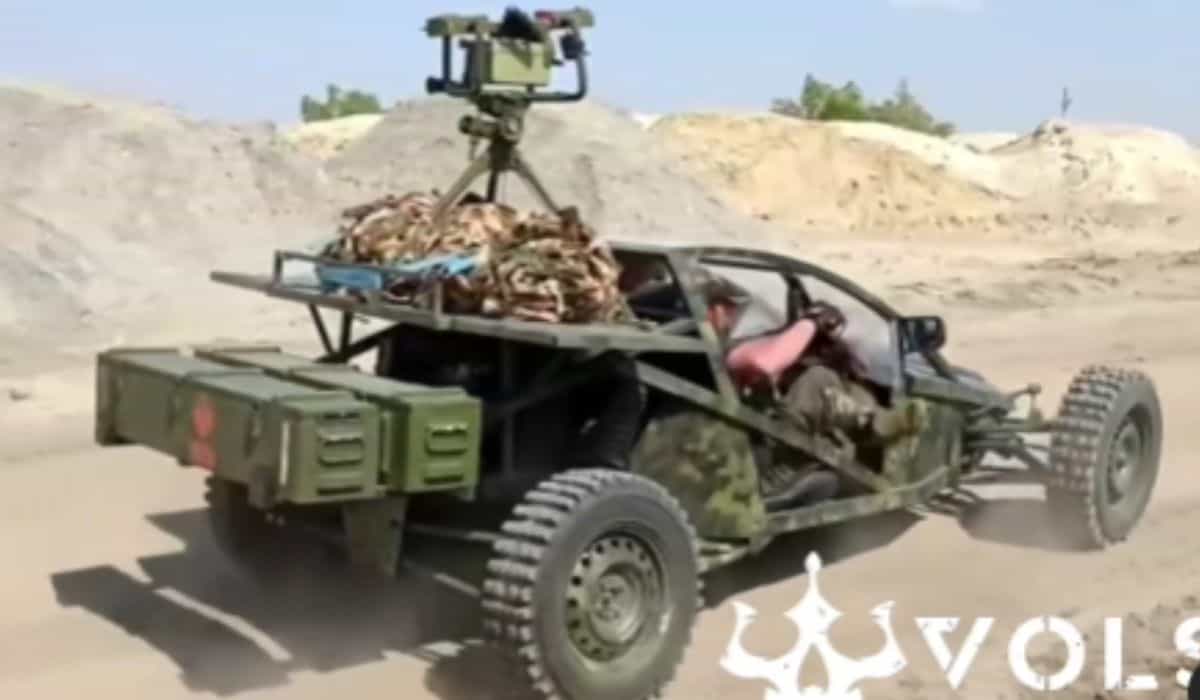 Ukrainien développe un UTV d'attaque rapide avec lance-roquettes pour les Forces Armées