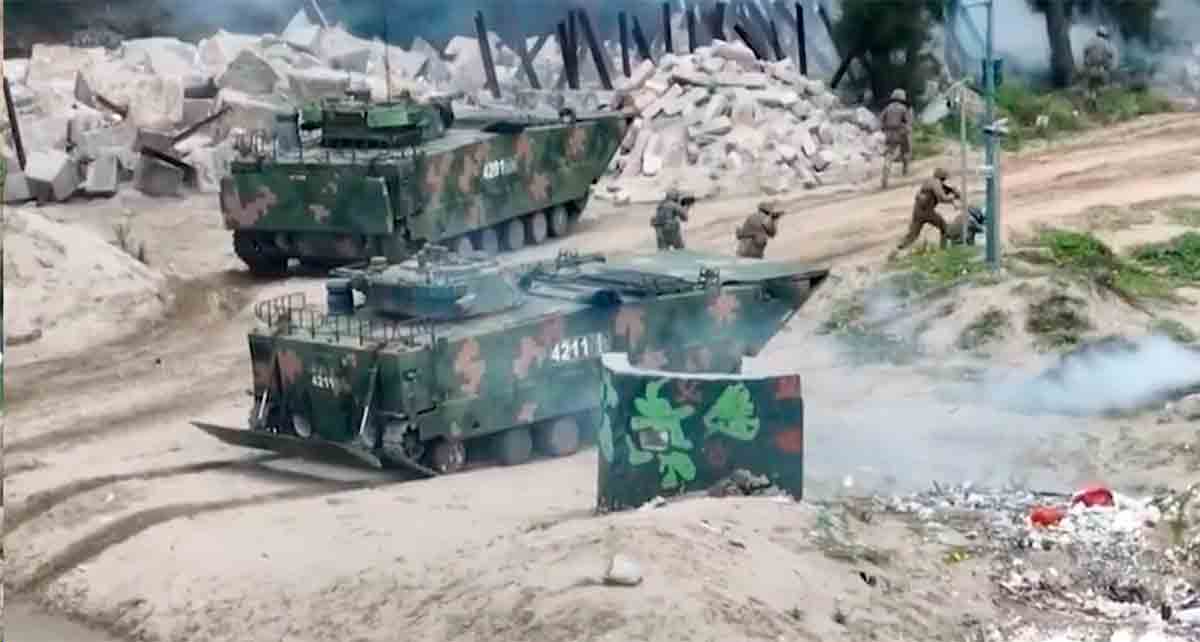 ALERT: Chinese Landing Exercise Simulates Invasion of Taiwan! Telegram @china3army