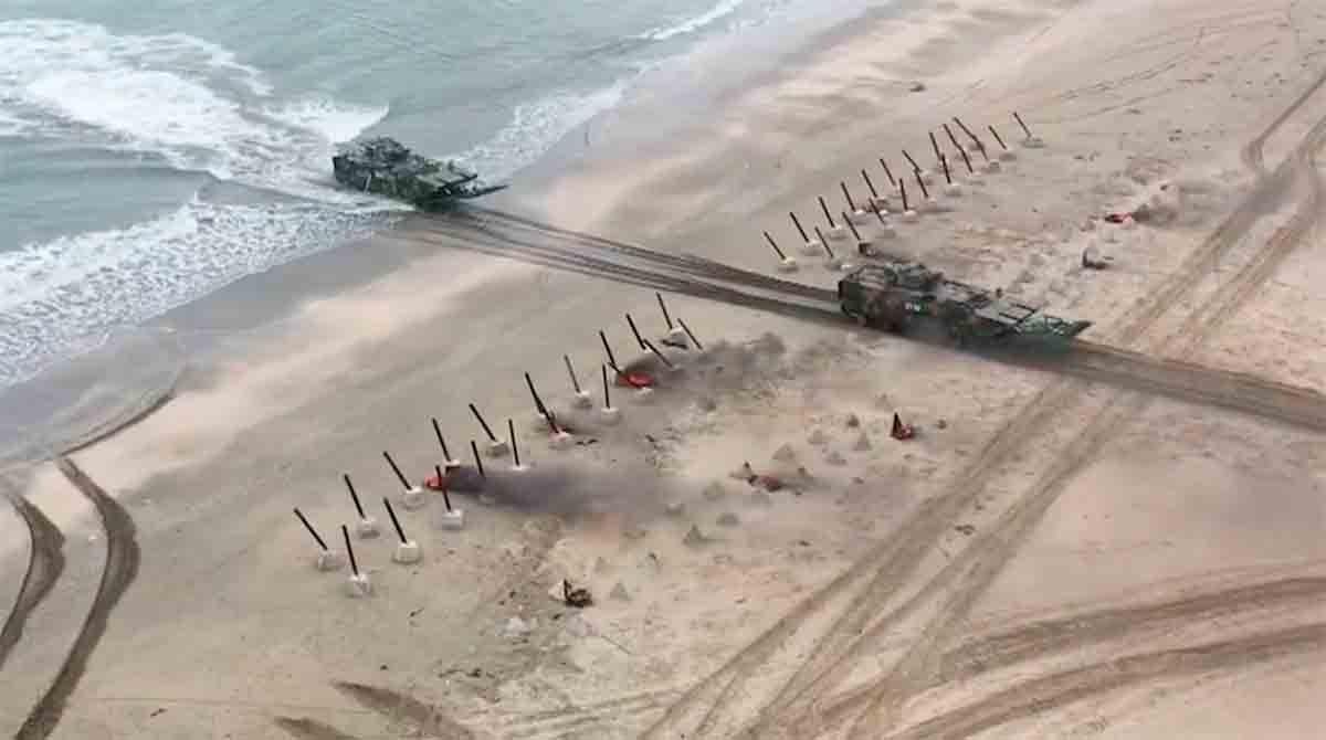 ALERT: Chinese Landing Exercise Simulates Invasion of Taiwan! Telegram @china3army