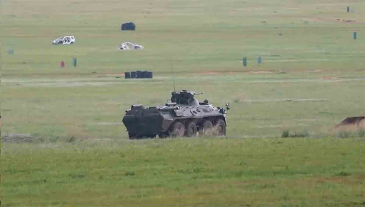 Rusia Mengungkap Video Latihan Militer yang Dilakukan di Mongolia. Foto: Telegram @mod_russia